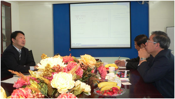 山东省经信委和济南市科技局领导来我司视察指导工作(图1)