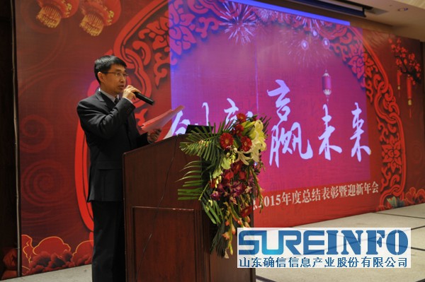 创新赢未来——确信信息2015年度总结表彰暨迎新年会(图4)
