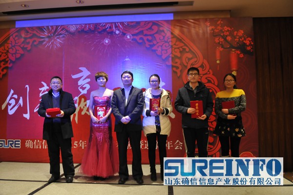 创新赢未来——确信信息2015年度总结表彰暨迎新年会(图6)