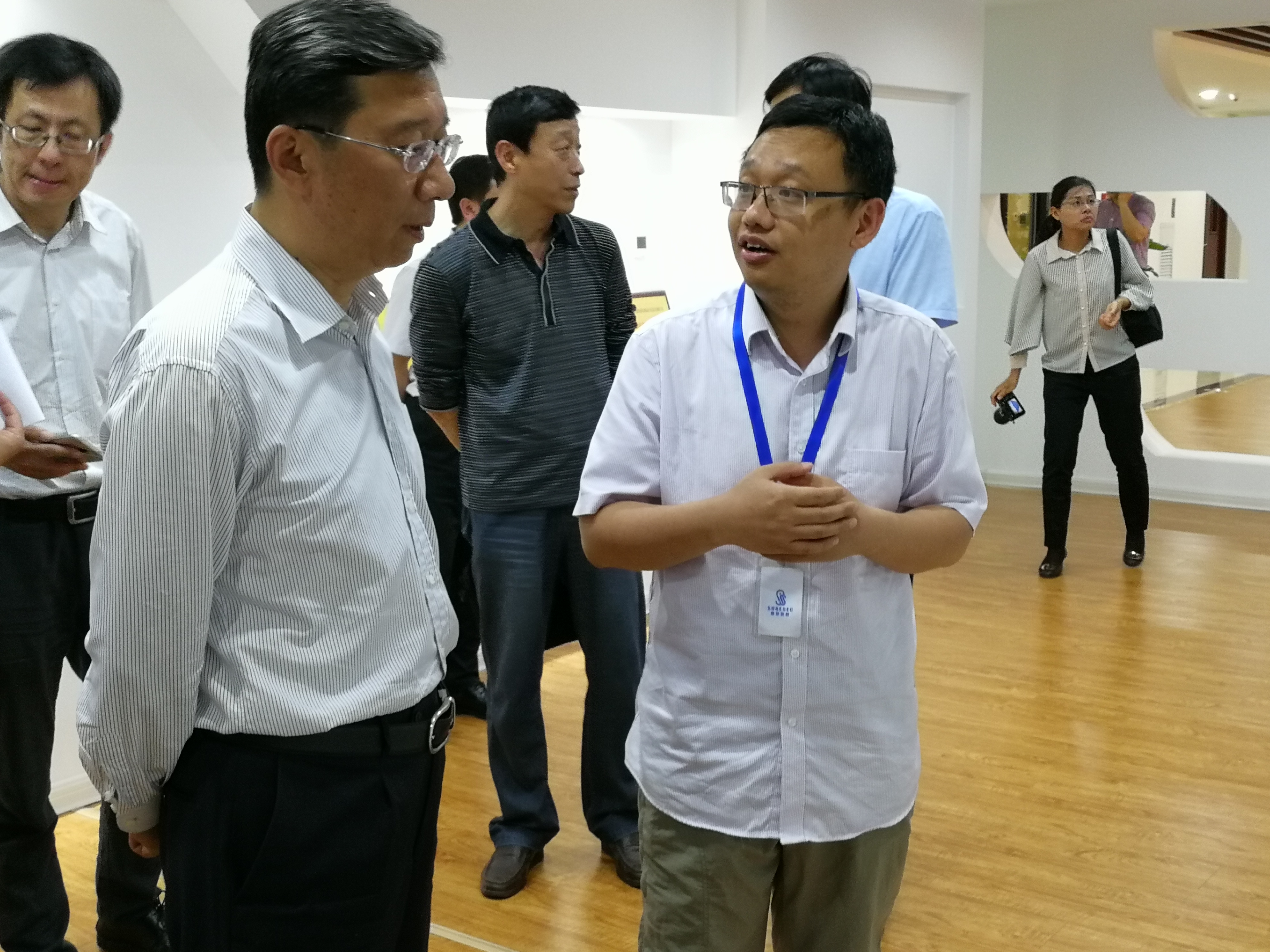 济南市副市长孙斌一行莅临山东确信信息产业股份有限公司(图1)